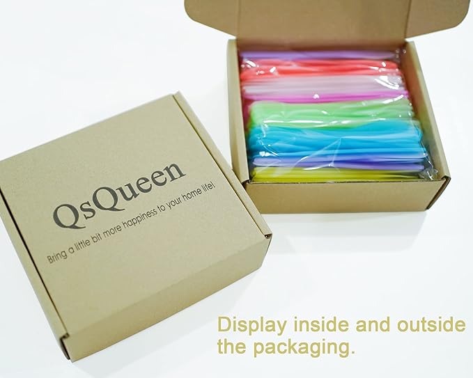 100 PCS Cosmetic Spatula for Makeup Face Mask Plastic Spoon Disposable Makeup Tools for Mixing and Sampling 4.88'' x 1.06" Random Color-GlimoraGlow