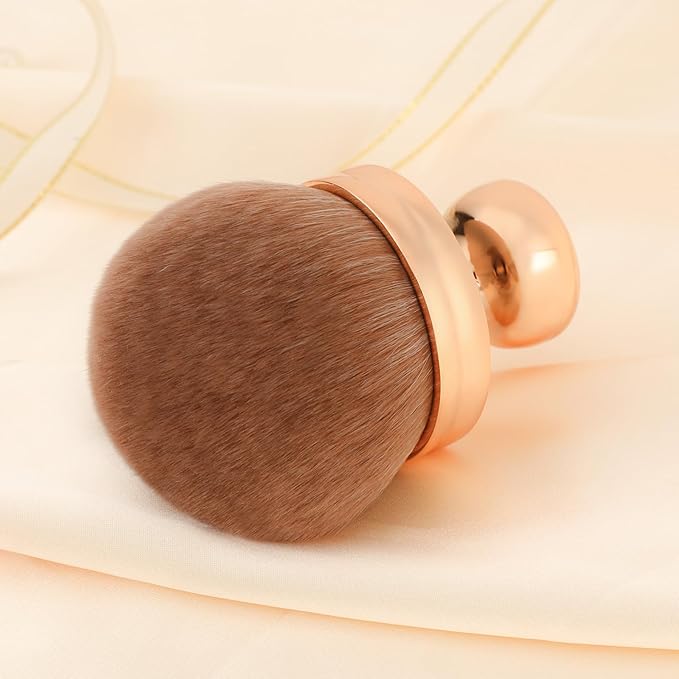 docolor Extra Large Body Makeup Brush For Self Tanner, 3 Inch Width Self Tanning Blend Brush, Soft synthetic hair, Powder, Foundation, Blusher, Bronzer, Face and Body Brush Gift box-GlimoraGlow