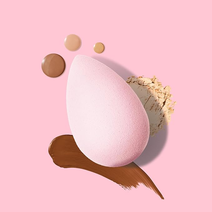 Beautyblender® | Bubble Blender Makeup Sponge | Blend Liquid Foundations, Powders and Creams | Streak Free Application | Vegan, Cruelty Free | Made in USA-GlimoraGlow