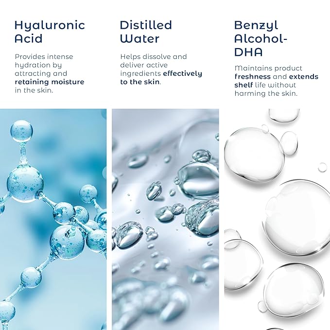 Cosmedica Skincare Hyaluronic Acid Serum, 1 Fl. Oz-GlimoraGlow