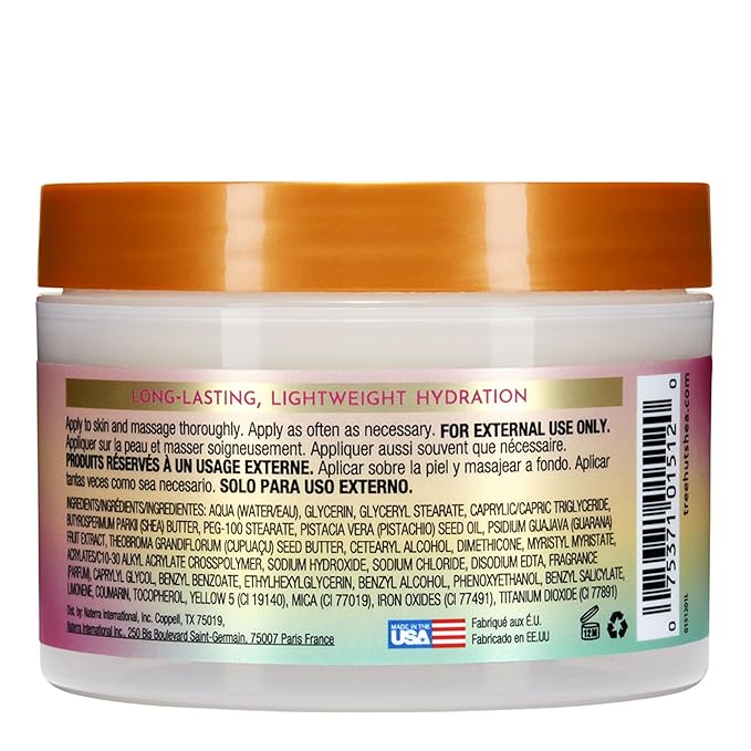 Tree Hut Tropic Glow Whipped Body Butter, Warm Scent with Almond, Golden Amber, and Australian Sandalwood, Long-Lasting Hydration for Soft, Glowing Skin, 8.4 oz-GlimoraGlow