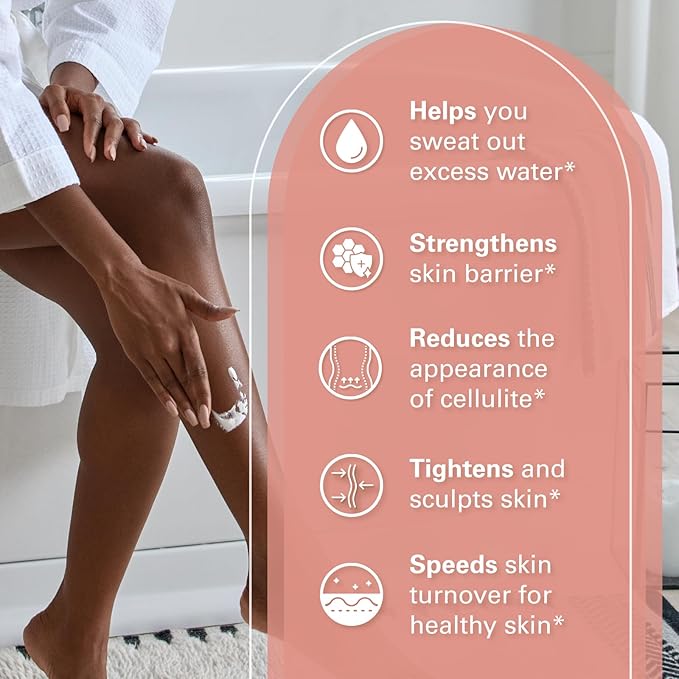 M3 Naturals Hot Cream for Belly Butt and Thighs Cellulite Cream for Thighs and Butt Fast Body Sweat Activator with Caffeine and Collagen - Invigorating Sweat Cream for Workouts and Body Sculpting-GlimoraGlow