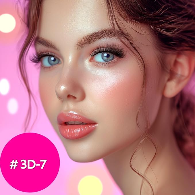 Eliace Eyelashes, (50 Pairs,5 Styles) Luxurious Faux Mink Lashes Natural Look Wispy Fluffy Handmade Cat Eye False Lash Pack, False Eyelashes Set, Fake Lashes Strips, Makeup Fake Eyelashes Pack-GlimoraGlow