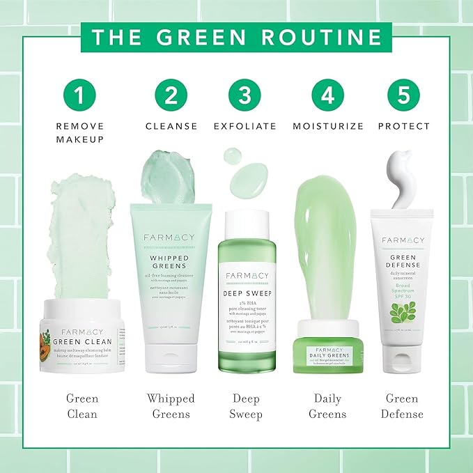 Farmacy Mineral Face Sunscreen SPF 30 - Broad Spectrum Zinc Oxide Sunscreen for Face - Daily Defense Sheer Mineral SPF for Sensitive Skin - Absorbs Quickly + Leaves No White Cast (50ml)-GlimoraGlow