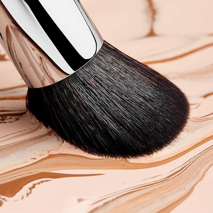 Sigma Beauty F85 Airbrush Kabuki Brush – Kabuki Foundation Brush for Buffing and Blending for an Airbrushed Base, Kabuki Makeup Brush for Liquid and Cream Foundations (1 Brush)-GlimoraGlow