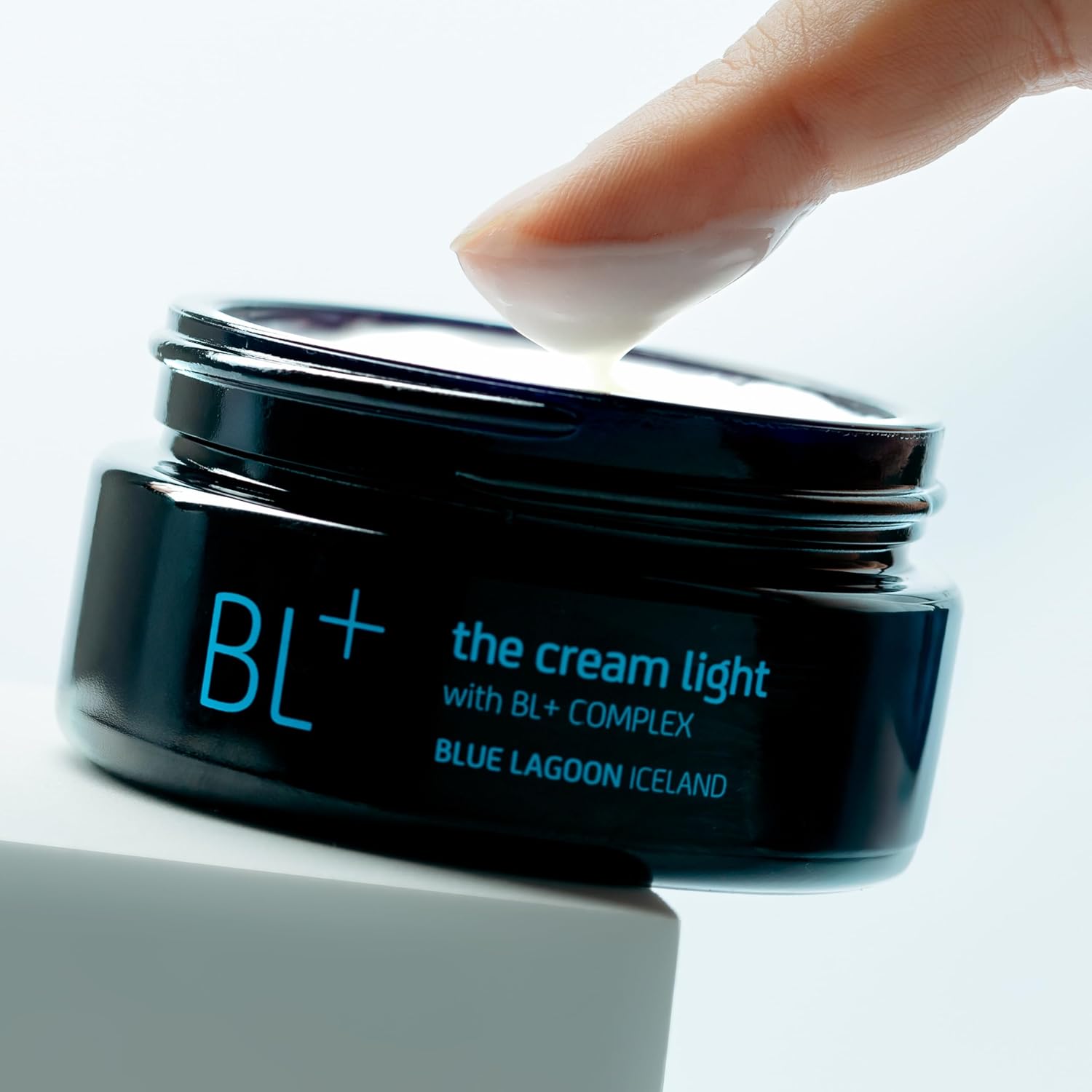 Blue Lagoon - BL+ The Cream Light Gel Moisturizer | Sustainable, Bioactive Luxury Skincare (Full Size, .5 oz | 15 ml)-GlimoraGlow