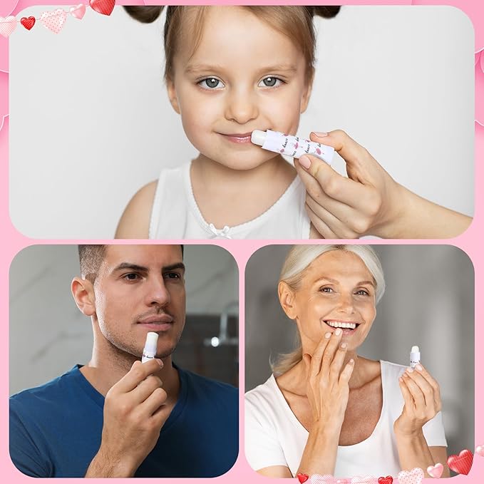 24 Pack Dance Theme Ballet Lip Balms Bulk Moisturizing Lip Balms Back To School Gift Ballet Gifts Lip Balm Christmas Thanksgiving Day Dance Party Thanks Gift for Dancer Girl Woman-GlimoraGlow