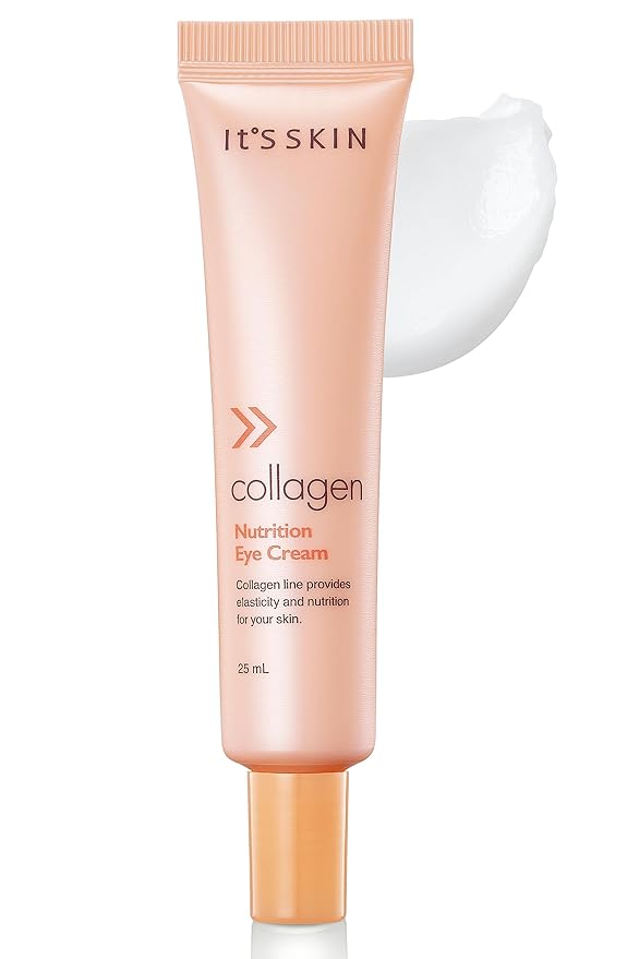 It'S SKIN Collagen Nutrition Eye Cream - Eye Bag Cream Eye Care w/Collagen | Korean Eye Cream for Dark Circles and Puffiness | Beauty & Personal Care Under Eye Cream for Puffiness and Bags 0.88 oz-GlimoraGlow