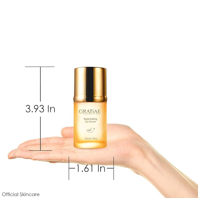 Gratiae Organics Replenishing Eye Serum, 1.02 Ounce-GlimoraGlow