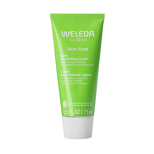 Weleda Skin Food Light Nourishing Body Cream 2.5 Fluid Ounce, Plant Rich Hydrating Moisturizer with Chamomile, Calendula and Pansy-GlimoraGlow