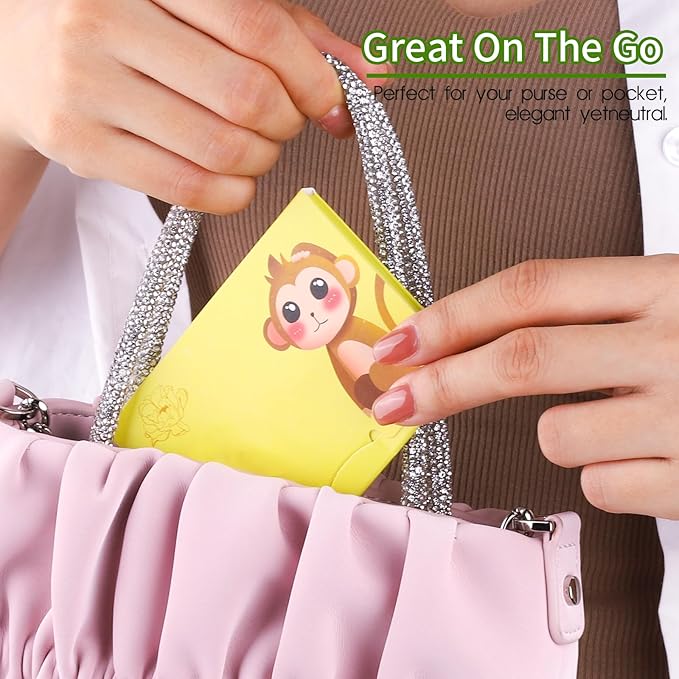 300 Sheets Blotting Paper, HNYYZL Oil Absorbing Sheets for Oily Skin, Oil Control for Face, Makeup Blotting Paper, Natural Oil Absorbing Facial Blotting Sheets for Oily Skin Care (Pack of 3)-GlimoraGlow