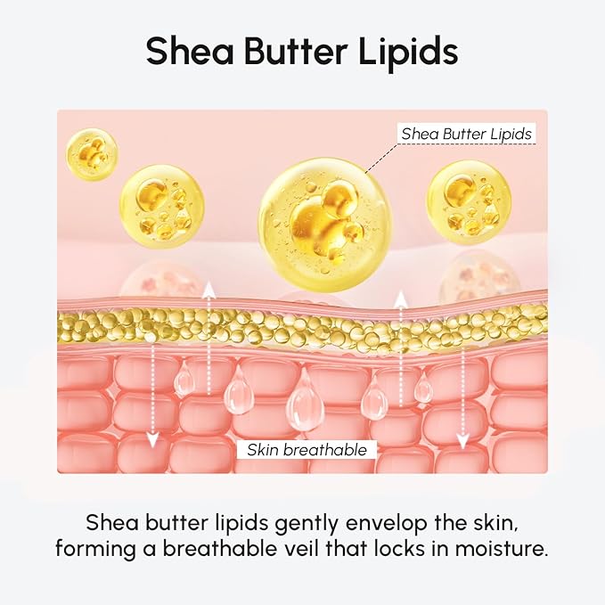 MAREE Moisturizer Body Butter Mousse - Whipped Body Butter for Women Smell Good - Facial Moisturizer for Dry Skin - Face Hand Body Cream for Women & Men with Marine Collagen, Shea Butter & Argan Oil-GlimoraGlow