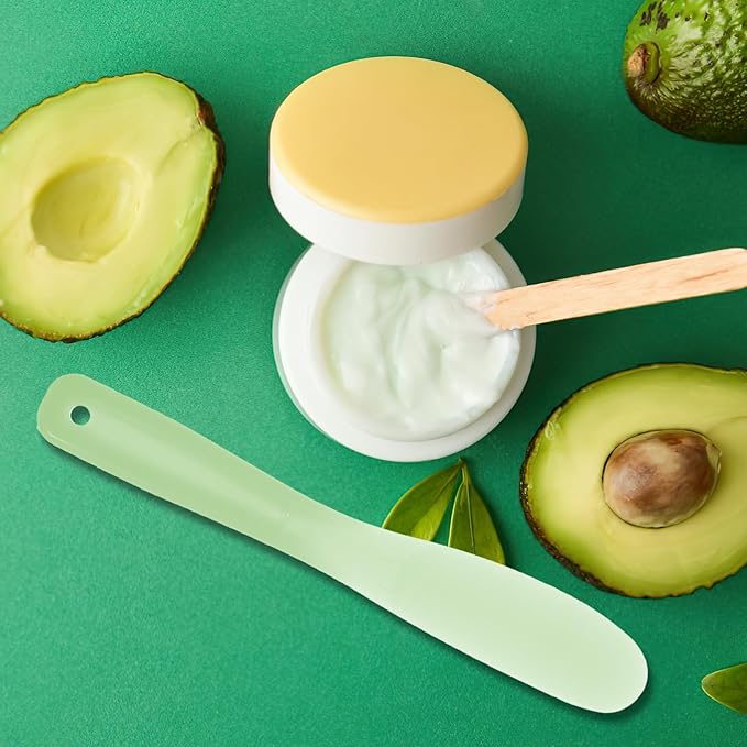 10pcs Tool Stick Makeup Spatulas Makeup Scoop Cosmetic Scoop Sampling Spatula Cosmetics Mixing Spatulas Cosmetic Applicator Spoon Large Mixing Spoon-GlimoraGlow