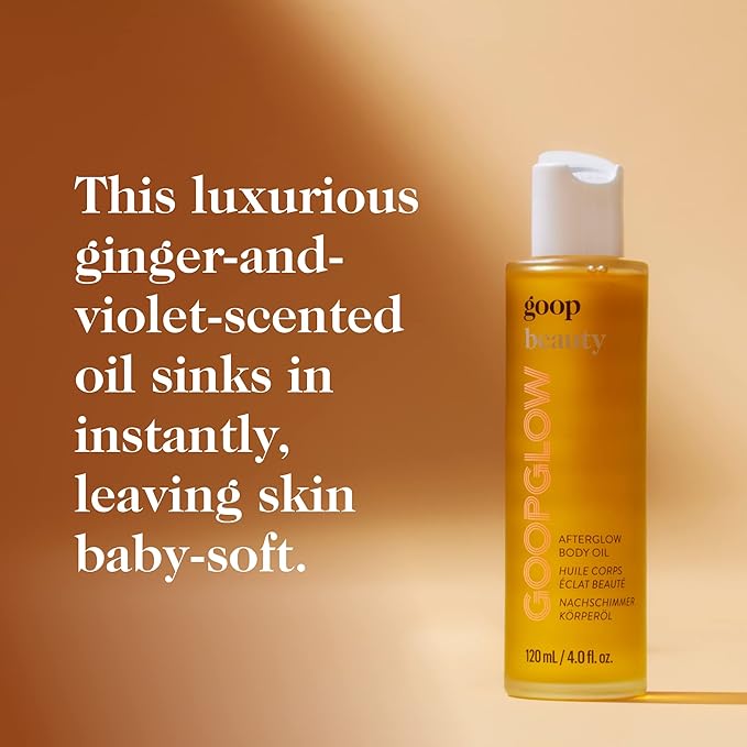 goop Beauty Body Oil | Moisturizer for Dry Skin | Kakadu Plum & Sea Buckthorn Oils | Instant Hydration to Firm & Smooth | 4 fl oz-GlimoraGlow