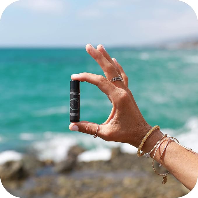 Sun Bum Signature SPF 30 Sunscreen Lip Balm | Vegan and Cruelty Free Broad Spectrum Water Resistant Chapstick with UVA/UVB Protection | .15 oz, Clear (Pack of 2)-GlimoraGlow