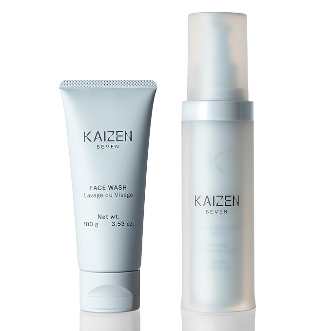 2-Step Set for Men | Made in Japan | Face Wash 100ML and Light Moisturizer 120ML-GlimoraGlow