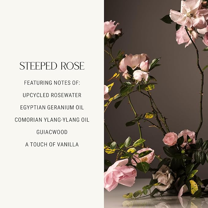 Homecourt Hand Wash, Gently Cleanses & Hydrates, Removes Dirt & Debris Without Irritating Skin, Clean Formula, Steeped Rose, 12 fl oz-GlimoraGlow