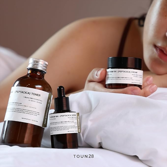 TOUN28 PEPTACICA Serum 1.01 fl.oz | 69.1% Centella Asiatica Extract – Moisturizing | Korean Skincare for Sensitive Skin-GlimoraGlow