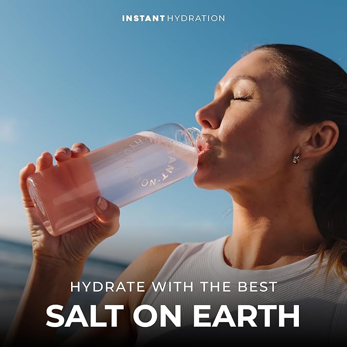 Instant Hydration Electrolytes Powder Packets - Paloma Electrolyte Drink Mix - Zero Sugar - Keto, Vegan, Gluten-Free, Non-GMO - Boost Recovery, Brain Health, Muscle & Tissue Support- 30 Sticks-GlimoraGlow