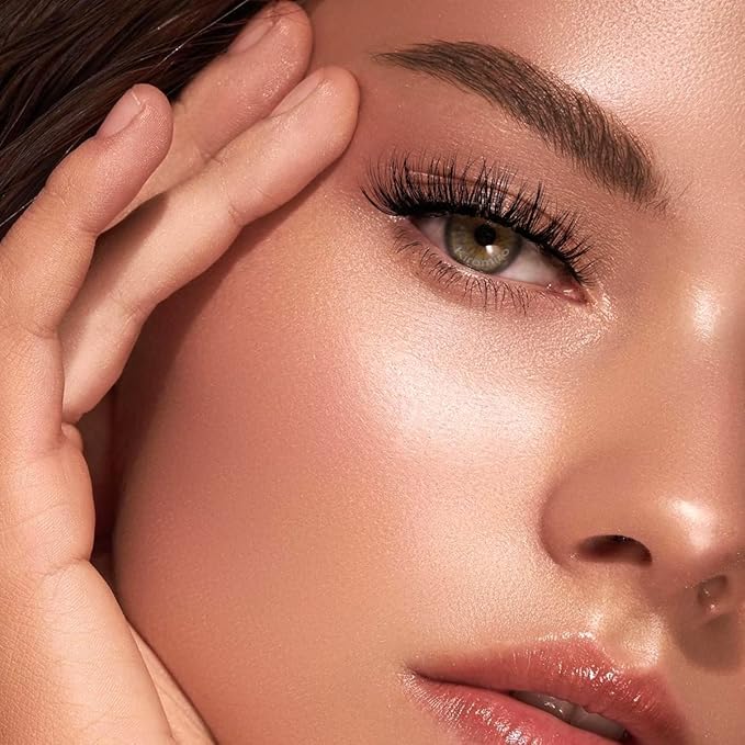 Lashes Natural Look False Eyelashes Clear Band Wispy Faux Mink Eyelashes Short Natural Cat Eye Strip Lashes Pack 7 Pairs by Kiromiro-GlimoraGlow