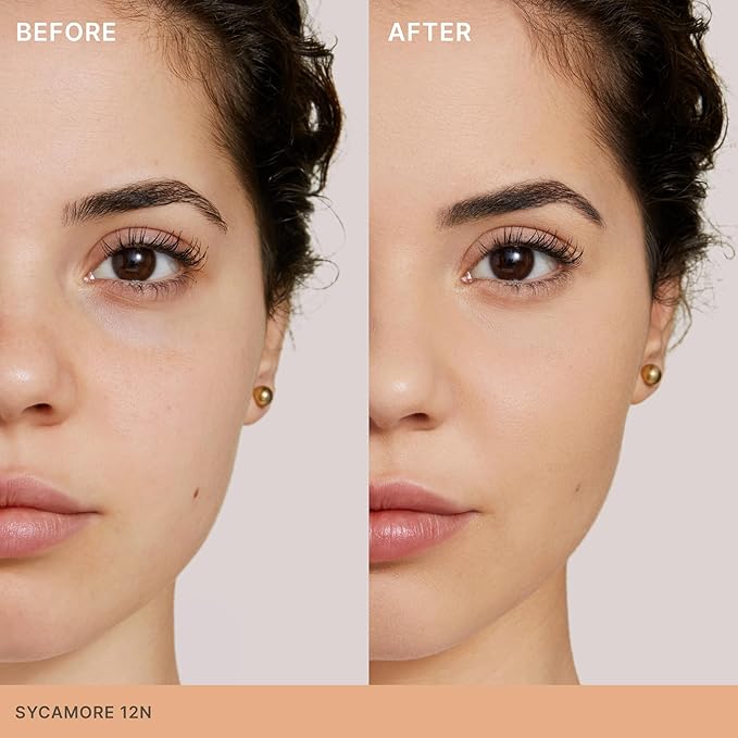 ILIA - Skin Rewind Complexion Stick - Foundation + Concealer + Skincare | Non-Toxic, Vegan, Cruelty-Free, Clean Makeup (12N - Sycamore, 0.35 oz | 10 g)-GlimoraGlow