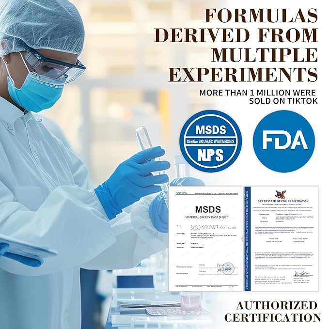 [2025 Upgrade] AH8 Firming Neck Cream with Roller - Tightening & Lifting Cream for Sagging Skin, 8-HA Clockwise Neck Cream for Face & Body Skin Tightening Cream with Massage Roller-GlimoraGlow