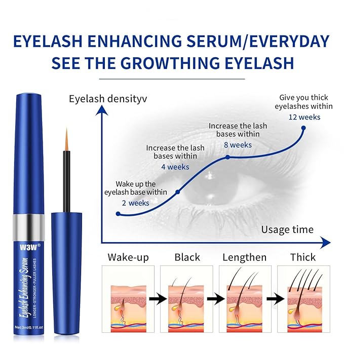 Eye care eyelash growth care solution eyelash solution does not faint stain long thick curling eye eyelash holding makeup-GlimoraGlow