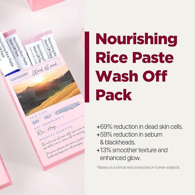 PONGDANG Nourishing Rice-Paste Wash-Off Mask | Gentle Exfoliation & Oil Control | Hydrating Care with Organic Rice Extract & Antioxidants | Helps Improve Skin Tone & Texture | Korean Skin Care-GlimoraGlow