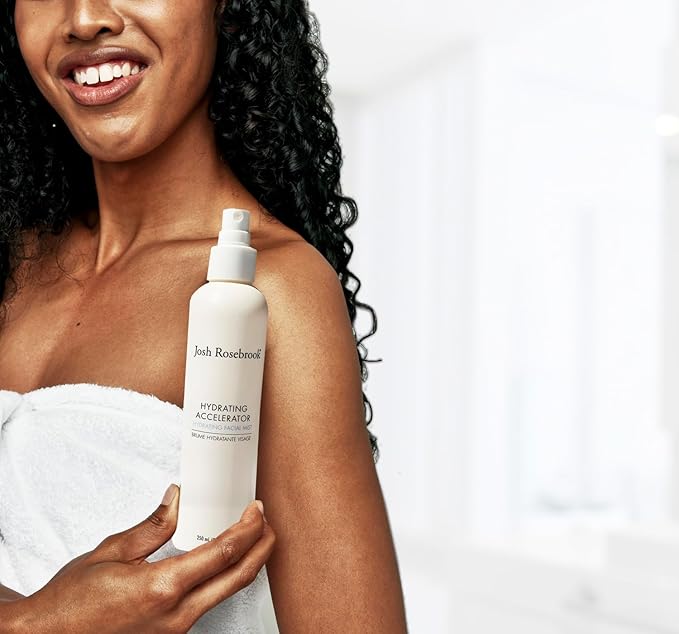 Josh Rosebrook Hydrating Accelerator - Refreshing & Lightweight Antioxidant Face Mist Hydrating Spray - Natural Facial Spray for All Skin Types (250 mL (8.5 fl oz))-GlimoraGlow