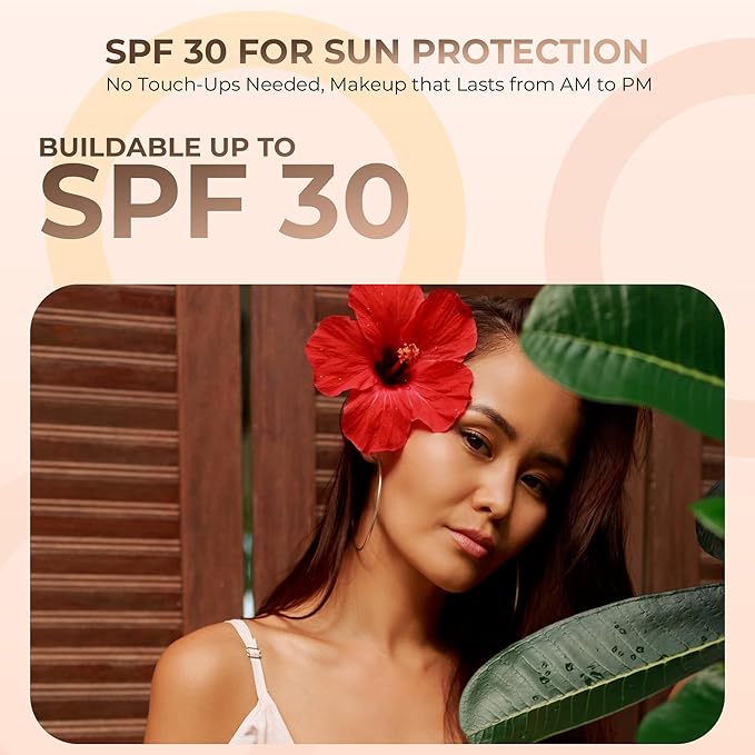 (12 Gram Bag) (Deep Tan) Foundation Powder Refill By Sweet Face Minerals, Lightweight Mineral Loose Makeup Powder with SPF 20, Full Coverage Flawless Finish, Talc-free, Cruelty-Free, Refillable Pouch-GlimoraGlow