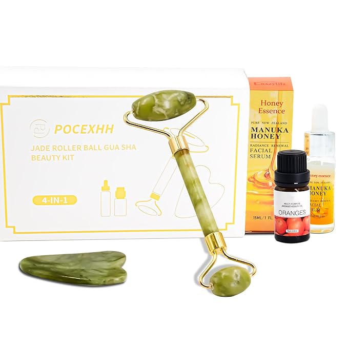 Ice Roller Face Cube Mold Face Ice Pack Beauty Skin Care Tool Facial Ice Roller for Face Gua Sha and Eyes Cube Massager (Z-Dark Green)-GlimoraGlow