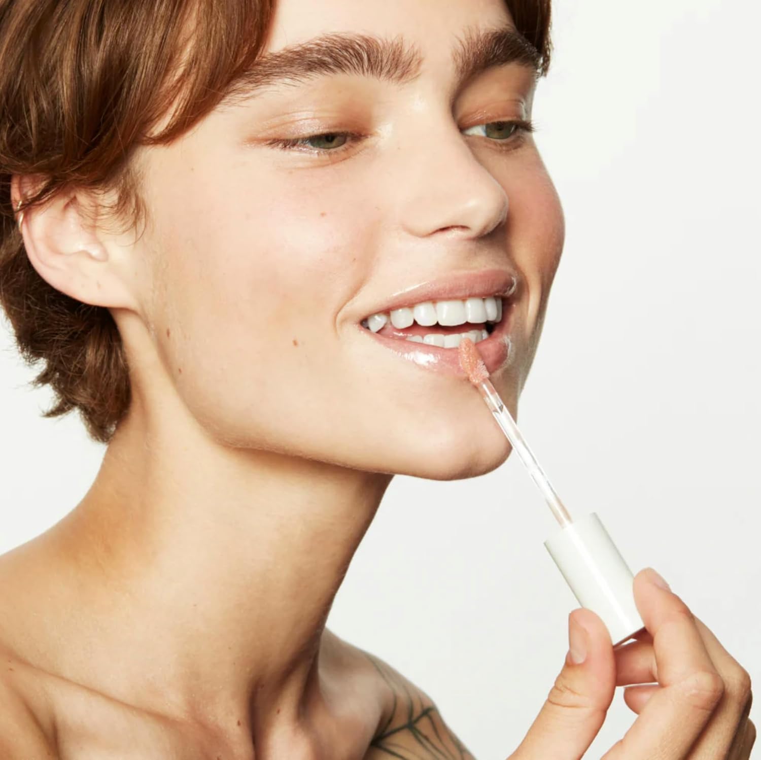 Jillian Dempsey Lip Gloss: Enhance, Hydrate & Smooth Lips with Firming & Plumping Benefits, Vegan, 12ml | Golden Pearl-GlimoraGlow