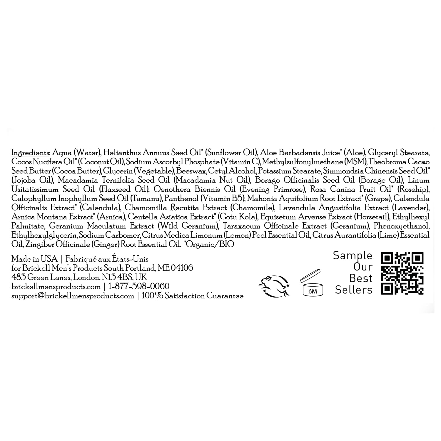 Brickell Men's Products Resurfacing Anti-Aging Face Cream For Men, Natural and Organic Face Moisturizer, Vitamin C Cream For Wrinkles, 2 Ounce, Scented-GlimoraGlow