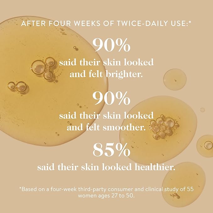 goop Beauty 20% Vitamin C + Hyaluronic Acid Serum | Improves Tone, Texture, & Hydration | L-ascorbic Acid and Hyaluronic Acid | Paraben and Silicone Free | 1 fl oz-GlimoraGlow