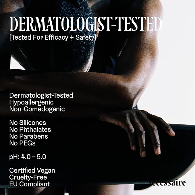 Nécessaire The Body Peel. Resurfacing Serum for KP, Ingrowns, Strawberry Skin and Discoloration. 10% AHA, 1% BHA, 1% PHA, Peeling Peptide. Dermatologist-Tested. Hypoallergenic. Non-Comedogenic. 150ml-GlimoraGlow