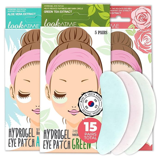 Hydro-gel Eye Patches (Combo)-GlimoraGlow