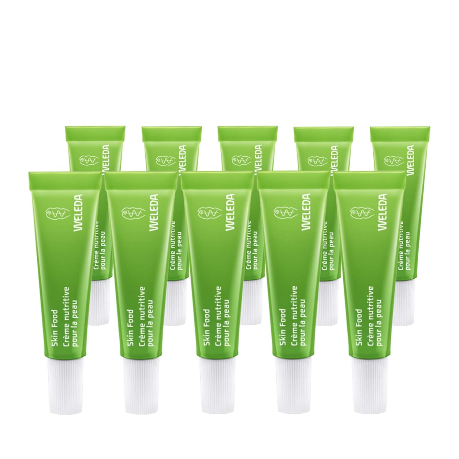 Weleda Skin Food Original Ultra-Rich Body Cream, .34 Fluid Ounce (Pack of 10), Travel Size, Plant Rich Moisturizer with Pansy, Chamomile and Calendula, TSA Compliant-GlimoraGlow