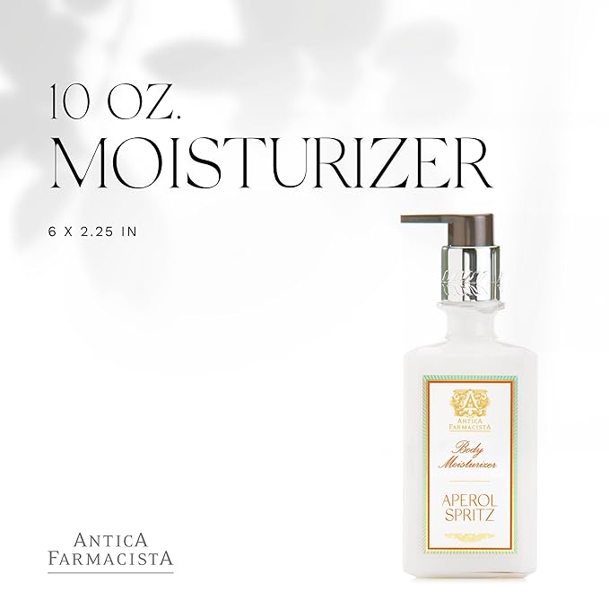 Antica Farmacista Body Moisturizer - Moisturizing Scented Lotion - Premium Body Moisturizer - Luxury Gift for Women & Men - Hand & Skin Hydration - Aperol Spritz, 10 Fl Oz-GlimoraGlow