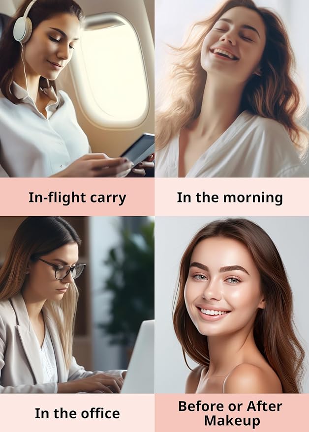 MISSHA Glow Skin Balm To Go Mist, 4-in-1 Hydrating, Refreshing, Makeup-Enhancing, Portable Dewy Glow Spray-GlimoraGlow