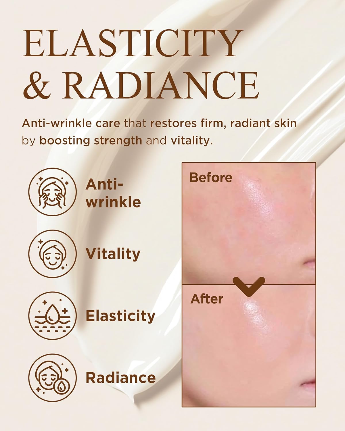 Bon Yeon Jin Korean Red Ginseng Face Emulsion Lotion for Dry Skin Deep Hydrating Anti-Aging Fiming with Ceramide, Hyaluronic Acid and Shea Butter for Women & Men 5.41 fl.oz.-GlimoraGlow