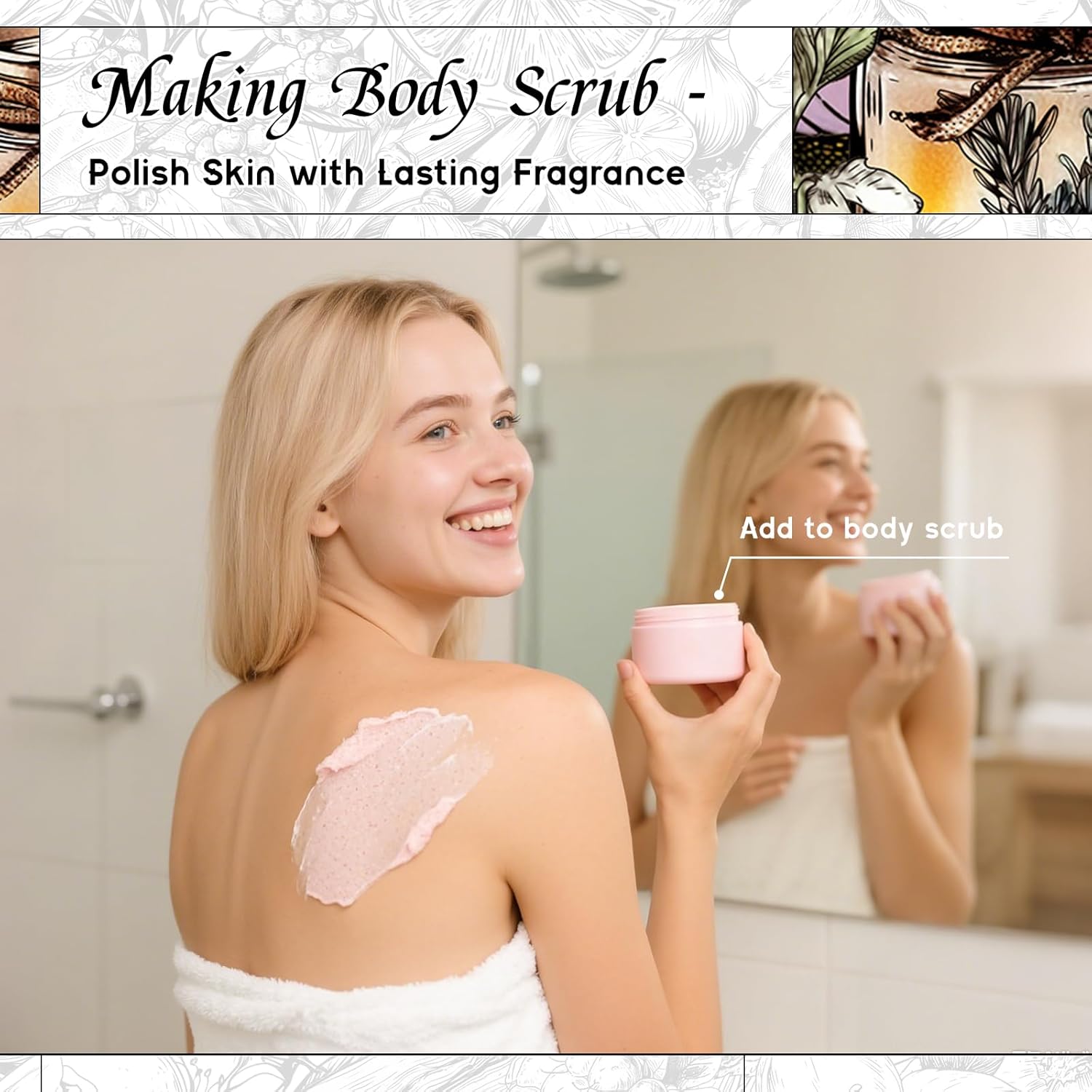 HIQILI Mimosa & Cardamom Fragrance Oil for Candle & Soap Making,Ideal for Essential Oil Diffuser, DIY Perfume, Room Sprays - 1 Fl Oz-GlimoraGlow