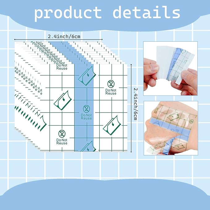 150 Pieces Makeup Hand Palette, Disposable Cosmetics Mixing Palette Foundation Mixing Tray Adhesive Waterproof Transparent Palettes for Makeup Art (2.36 X 2.36 Inch)-GlimoraGlow