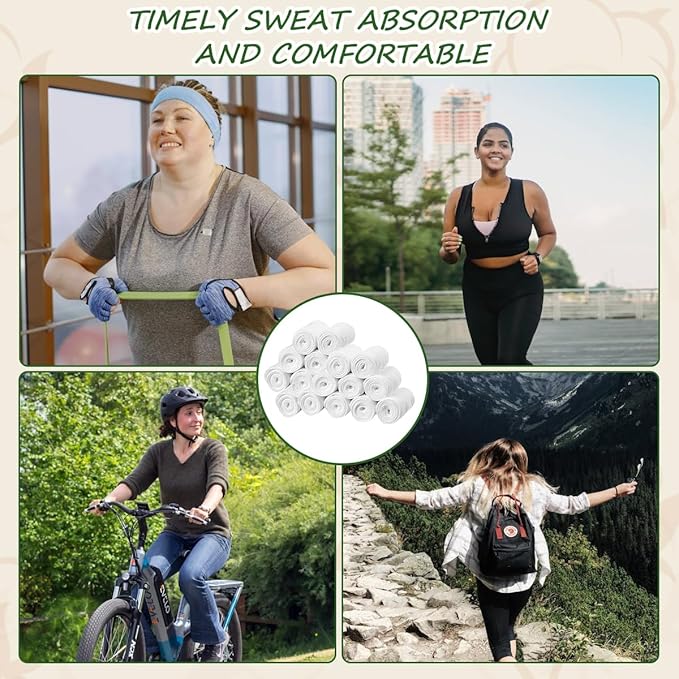 16 Pack Cotton Tummy Liners and Bra Liners Set for Sweat Rash Skin Folds Plus Size Women Sweating Supplies-GlimoraGlow