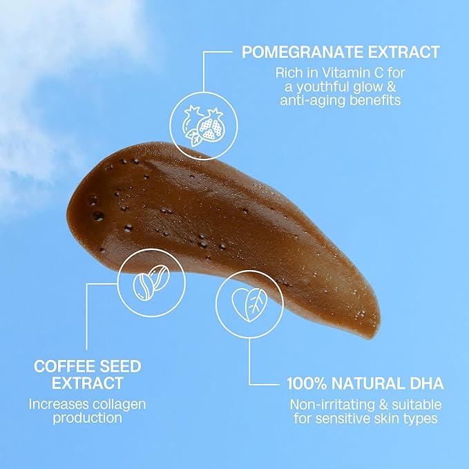 Bali Body Ultra Dark Self Tanner Mousse | Premium Sunless, Tanning Foam | Natural Green-Based Self Tan | Instant Bronze Fake Tan for All Skin Types, Vegan & Cruelty Free (200ml/6.7 fl oz)-GlimoraGlow