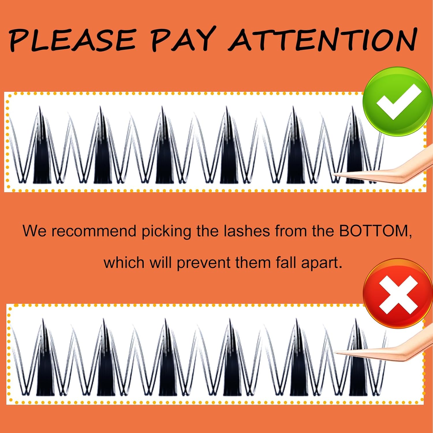 Lash Clusters Kit Eyelash Clusters Wet-Look DIY Lash Extension Kit with Lash Bond and Seal Waterproof Eyelash Tweezers Cluster Eyelash Extensions Kit (Set Fairy-0.07D-Mix8-16)-GlimoraGlow