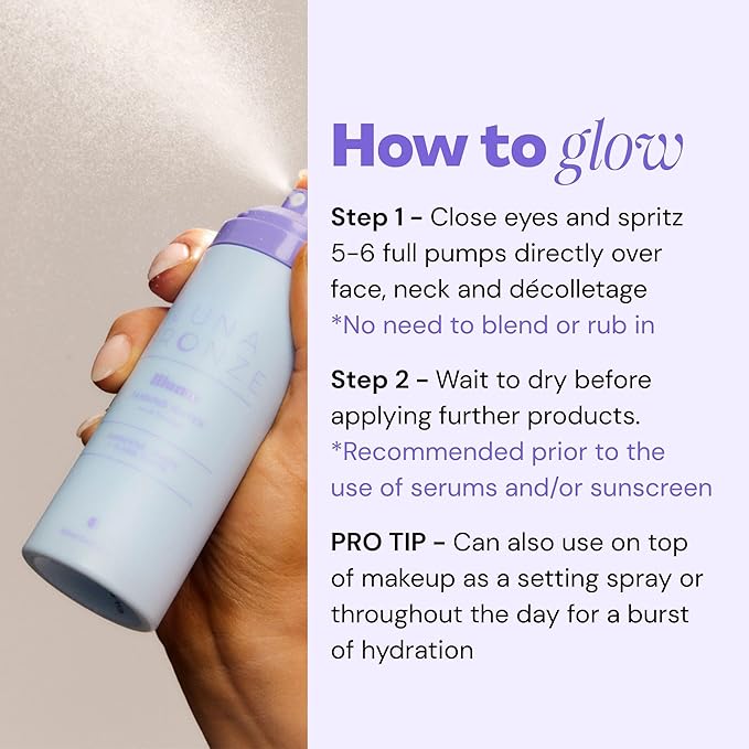 Illume Tanning Water - Liquid, Natural & Organic, Vegan Friendly, Cruelty Free, For All Skin Tones, Light-Medium Glow, Hydrating & Nourishing-GlimoraGlow