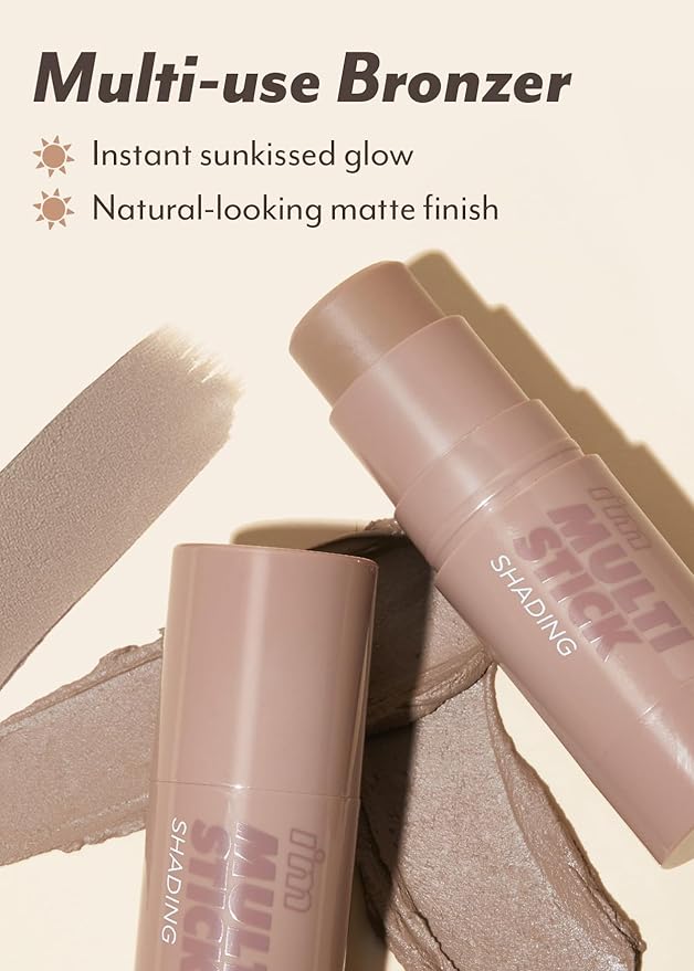 I'm Meme Contour Stick for Face - I'm Multi-stick | Daily Use, Easy Blending Matte Finish, Shading 001 Bronzer, 0.24 Oz-GlimoraGlow