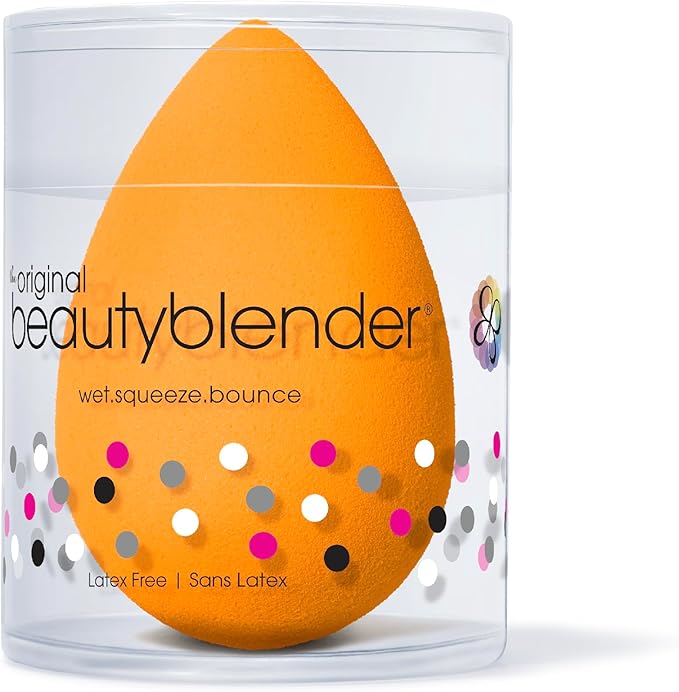 Beautyblender® | Pop Beauty Blender Makeup Sponge, Super-Soft Foam Easily Blends Foundations, Powders & Creams, Made in USA, Reusable, Washable, Streak Free Application, Vegan, Cruelty Free-GlimoraGlow