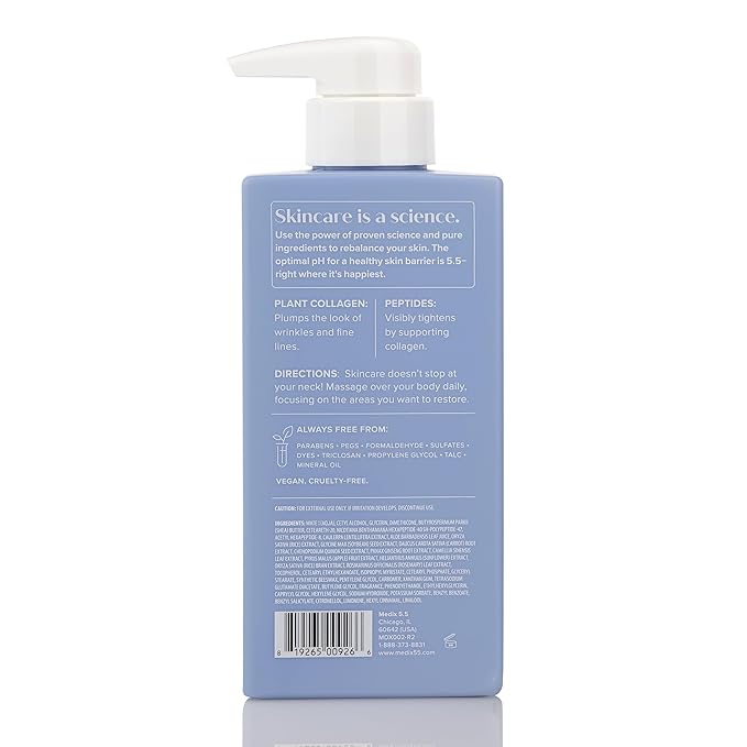 MEDIX Firming Collagen Cream + Hyaluronic Acid Body Lotion 2PC Set | Anti Aging Firming Lotion & Face Moisturizer For Women, Crepey Skin, Stretch Marks, & Dry Skin | Skin Care Products, 2PC Bundle-GlimoraGlow