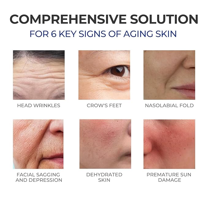 Retinol Serum for Face, Anti Aging Serum, Retinoid Collagen with Vitamin E Resurfacing Facial Rapid Fine Lines Repair, Brightening Pore Minimizer for Face Daily Skin Care Treatment 1oz-GlimoraGlow